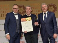 Brau2019  BEERStar Award 2019 überreicht von: links: Georg Rittmayer, Präsident der Privaten Brauereien Bayern e.V. rechts: Detlef Projahn, Präsident der Privaten Brauereien Deutschland e.v.  -- : Messe
