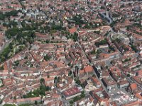 Nürnberg Lorenzer Altstadt  Nürnberg Lorenzer Altstadt Bick vom Hauptmarkt über die Burg Gärten h.d.Veste : Luftaufnahmen, Luftaufnahmen Luftbild