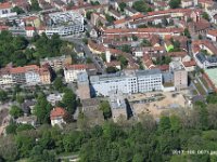 Nürnberg Wöhrd  Nürnberg Wöhrd Kesslerplatz Technische Hochschule, Neubau Informationszentrum : Luftaufnahmen