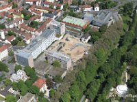 Nürnberg Wöhrd  Nürnberg Wöhrd Kesslerplatz Technische Hochschule, Neubau Informationszentrum : Luftaufnahmen