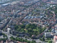 Nürnberg Rosenau Park  Nürnberg Spittlertorgraben Kleinweidermühle Gostenhof : Luftaufnahmen