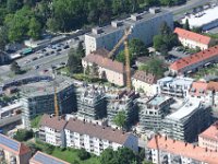 Nürnberg St. Johannis  Nürnberg Baustelle Quartier St. Johannis : Luftaufnahmen