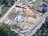 Nürnberg Gostenhof  Nürnberg Reutersbrunner Str Maximilianstr Baustelle Feuerwache 1 : Luftaufnahmen