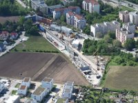 Nürnberg Großreuth b.Schweinau  Nürnberg Baustelle U 3 Großreuth bei der Züricher Str. : Luftaufnahmen