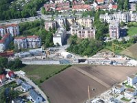 Nürnberg Großreuth b. Schweinau  Nürnberg Baustelle U 3 Großreuth bei der Züricher Str. : Luftaufnahmen