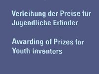 iENA 2019  Jugend-Erfindung Youth-Invention