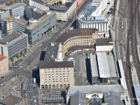 Nürnberg Gleissbühl  Nürnberg Gleissbühl  Bahnhofsplatz Hauptpost Kopfbau